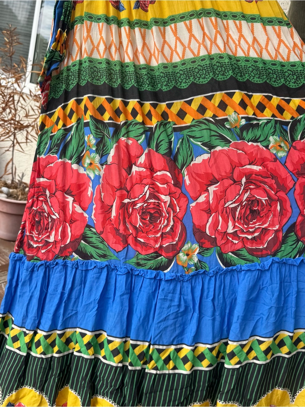 Farm Rio Floral Print Maxi Dress - Picture 5 of 6